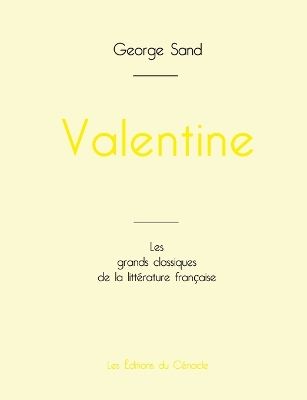 Book cover for Valentine de George Sand (édition grand format)