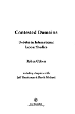 Cover of Contested Domains