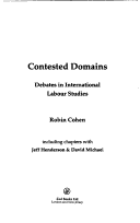 Book cover for Contested Domains