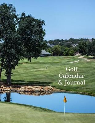 Book cover for Golf Calendar & Journal