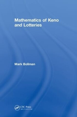 Cover of Mathematics of Keno and Lotteries