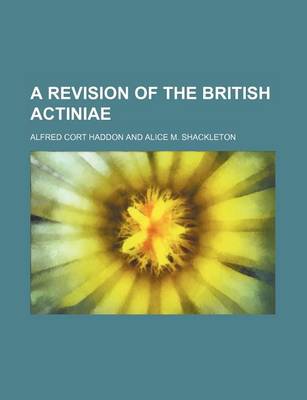 Book cover for A Revision of the British Actiniae