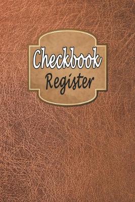 Cover of Checkbook Register