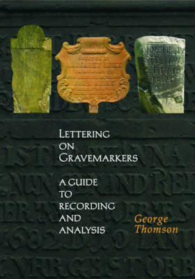 Book cover for Lettering on Gravemarkers