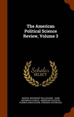 Book cover for The American Political Science Review, Volume 3