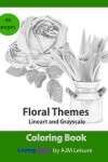 Book cover for Floral Themes Coloring Book