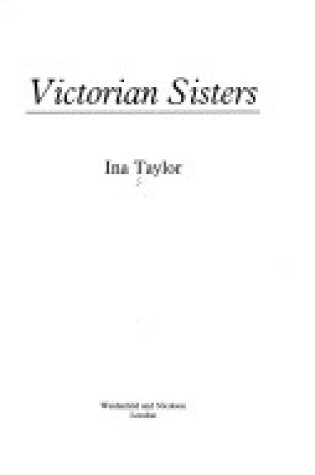 Cover of Victorian Sisters