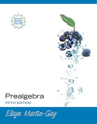 Book cover for Prealgebra Value Package (Includes Prealgebra Student Study Pack (Tutor Access, Student Solutions Manual & CD Lecture Series))