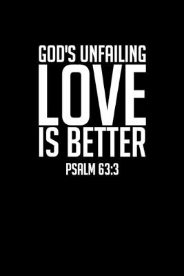 Book cover for God's Unfailing Love is Better