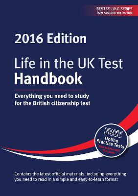 Cover of Life in the UK Test: Handbook 2016