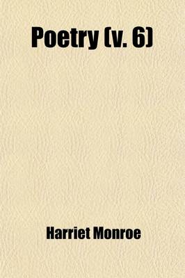 Book cover for Poetry (Volume 6)