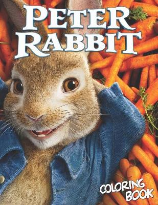 Book cover for Peter Rabbit Coloring Book