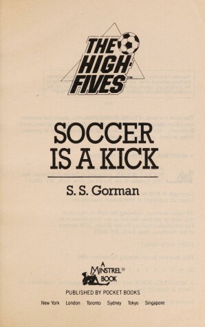 Book cover for Soccer is a Kick