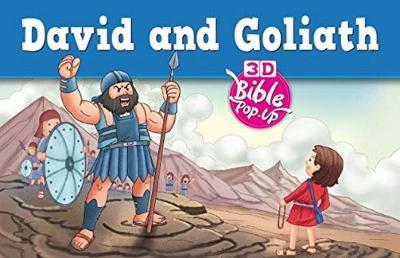 Book cover for David and Goliath -- 3D Bible Pop -Up