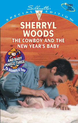 Book cover for The Cowboy and the New Year's Baby