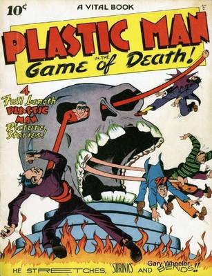 Book cover for Plastic Man in Game of Death - Comicbook