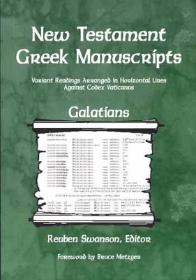Book cover for New Testament Greek Manuscripts: Galatians