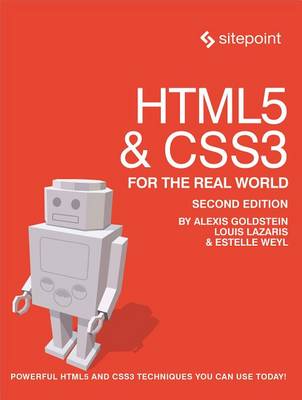 Book cover for Html5 & Css3 for the Real World