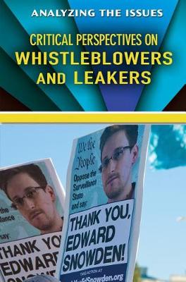 Book cover for Critical Perspectives on Whistleblowers and Leakers