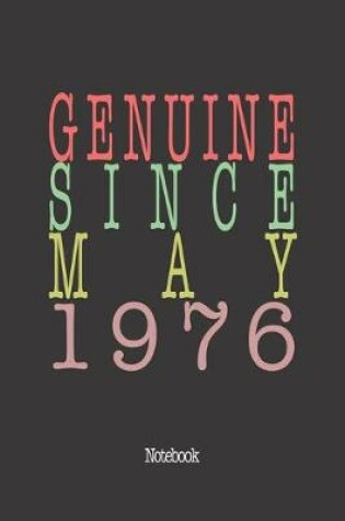 Cover of Genuine Since May 1976