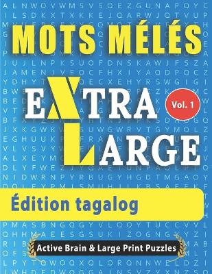 Book cover for Mots Mélés - Édition tagalog