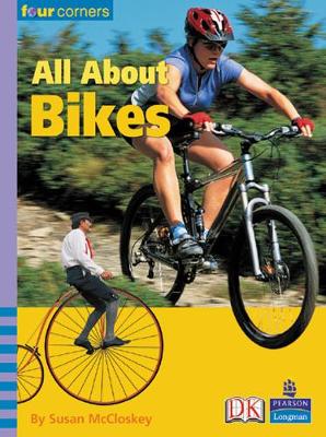 Book cover for Four Corners: All About Bikes