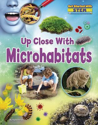 Book cover for Up Close with Microhabitats