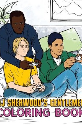 Cover of AJ Sherwood's Gentlemen Coloring Book