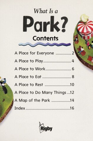 Cover of Dw-1 or What Is a Park? Is