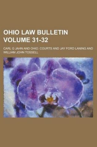 Cover of Ohio Law Bulletin Volume 31-32