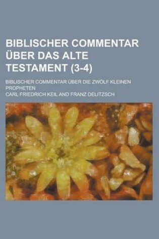 Cover of Biblischer Commentar Uber Das Alte Testament; Biblischer Commentar Uber Die Zwolf Kleinen Propheten (3-4 )