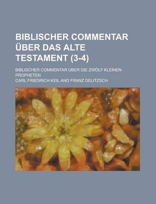 Book cover for Biblischer Commentar Uber Das Alte Testament; Biblischer Commentar Uber Die Zwolf Kleinen Propheten (3-4 )