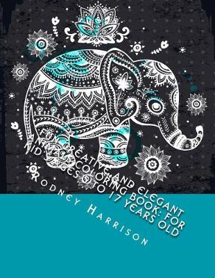 Book cover for Fun Creative and Elegant Animals Coloring Book