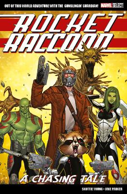 Book cover for Marvel Select Rocket Raccoon: A Chasing Tale