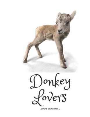 Book cover for Donkey Lovers 2020 Journal