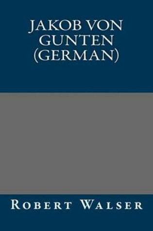 Cover of Jakob Von Gunten (German)