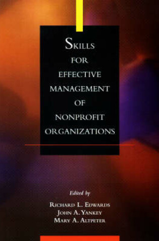 Cover of Skills for Effective Management of Nonprofit Organizations