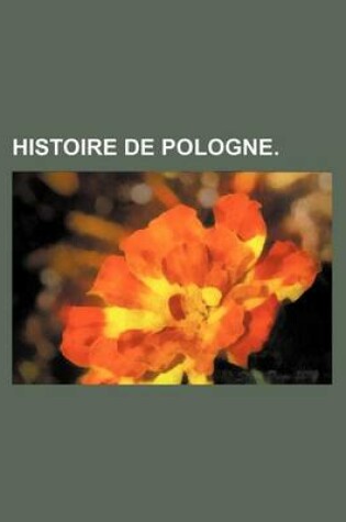 Cover of Histoire de Pologne.