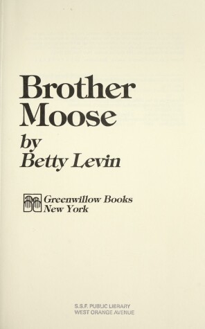 Book cover for Brother Moose