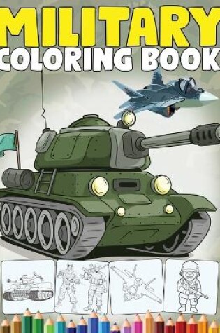 Cover of Military Coloring Book