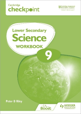 Book cover for Cambridge Checkpoint Lower Secondary Science Workbook 9