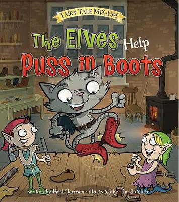 Book cover for The Elves Help Puss in Boots