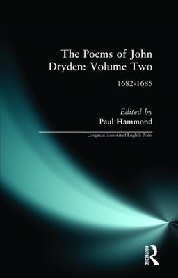 Book cover for The Poems of John Dryden: Volume 2