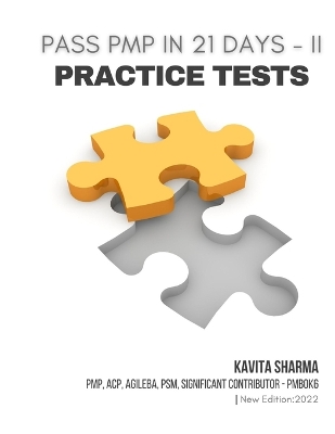 Book cover for Pass PMP in 21 Days - II Practice Tests