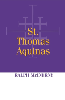 Book cover for St. Thomas Aquinas