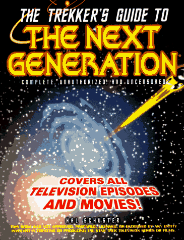 Book cover for The Trekker's Guide to the Next Generation