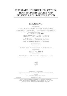 Book cover for The state of higher education