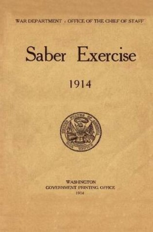 Cover of Saber Exercise 1914