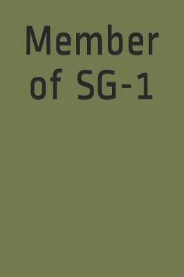 Book cover for Member of Sg-1