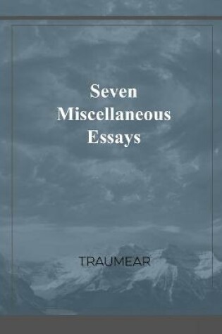 Cover of Seven Miscellaneous Essays